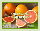 Orange & Goji Berry Artisan Hand Poured Soy Wax Aroma Tart Melt