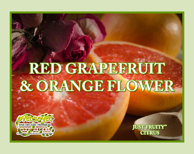 Red Grapefruit & Orange Flower Artisan Handcrafted Whipped Shaving Cream Soap