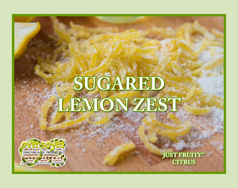 Sugared Lemon Zest Artisan Handcrafted European Facial Cleansing Oil