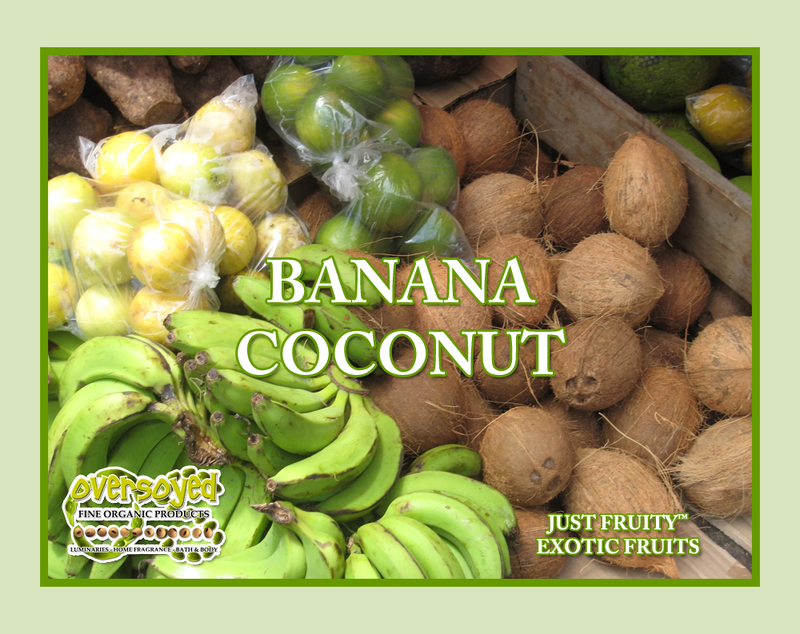 Banana Coconut Artisan Handcrafted Exfoliating Soy Scrub & Facial Cleanser