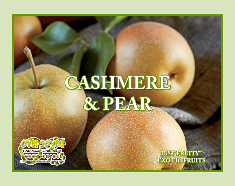Cashmere & Pear Artisan Handcrafted Natural Organic Eau de Parfum Solid Fragrance Balm