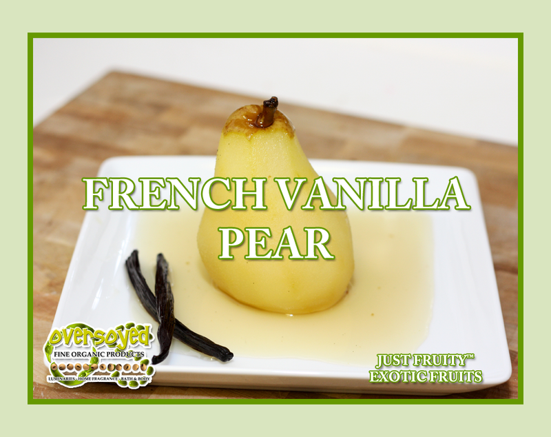 French Vanilla Pear Artisan Handcrafted Fragrance Reed Diffuser
