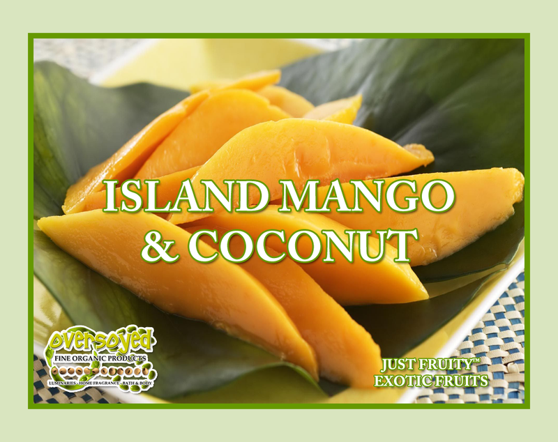 Island Mango & Coconut Artisan Handcrafted Shave Soap Pucks