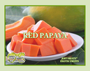 Red Papaya Artisan Hand Poured Soy Tealight Candles