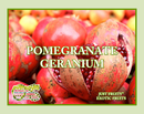 Pomegranate Geranium Artisan Hand Poured Soy Wax Aroma Tart Melt