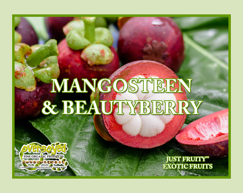 Mangosteen & Beautyberry Artisan Handcrafted Exfoliating Soy Scrub & Facial Cleanser
