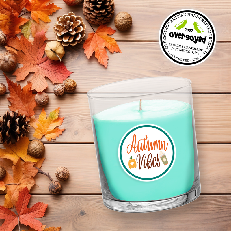 Autumn Vibes Artisan Hand Poured Soy Tumbler Candle