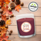 Leaves Are Falling Autumn Is Calling Artisan Hand Poured Soy Tumbler Candle