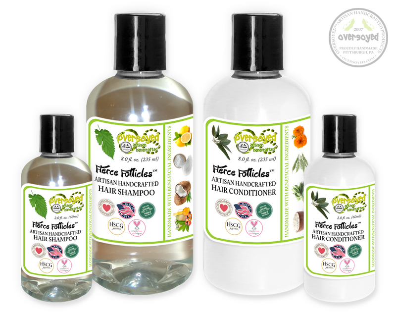 Fresh Market Flowers Fierce Follicles™ Artisan Handcrafted Shampoo & Conditioner Hair Care Duo