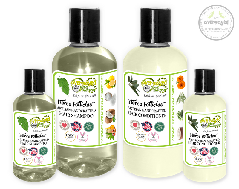 Apple Blossom Fierce Follicles™ Artisan Handcrafted Shampoo & Conditioner Hair Care Duo