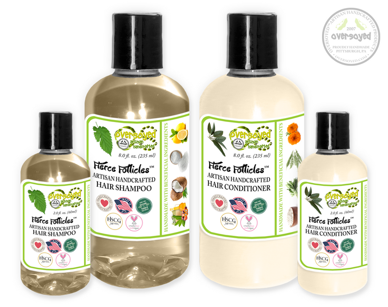 Honeysuckle & Nectar Fierce Follicles™ Artisan Handcrafted Shampoo & Conditioner Hair Care Duo