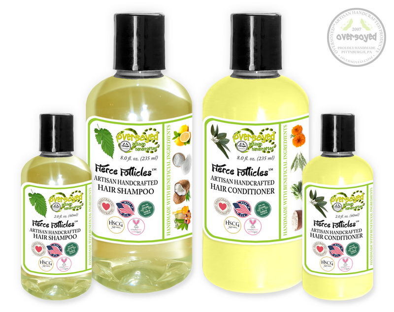 Bergamot & White Tea Fierce Follicles™ Artisan Handcrafted Shampoo & Conditioner Hair Care Duo