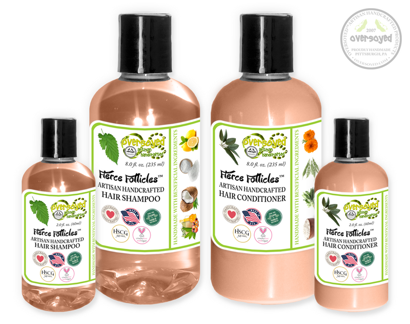 Cinnamon Sugar Fierce Follicles™ Artisan Handcrafted Shampoo & Conditioner Hair Care Duo