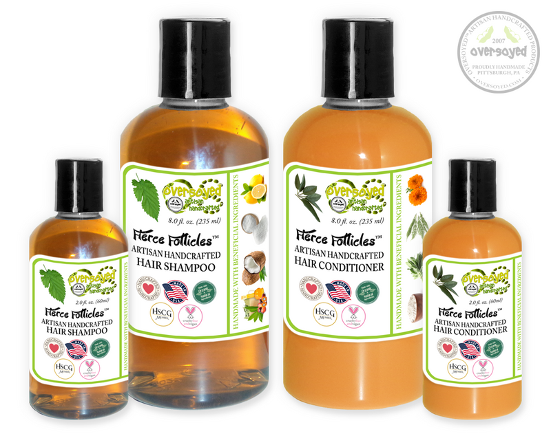 Mulled Cider Fierce Follicles™ Artisan Handcrafted Shampoo & Conditioner Hair Care Duo