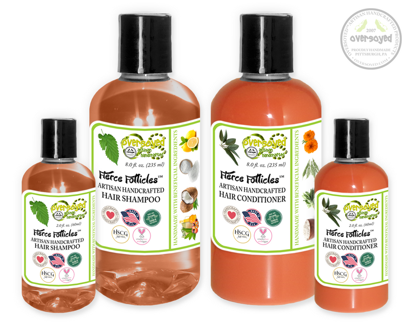 Cedar Bean Fierce Follicles™ Artisan Handcrafted Shampoo & Conditioner Hair Care Duo