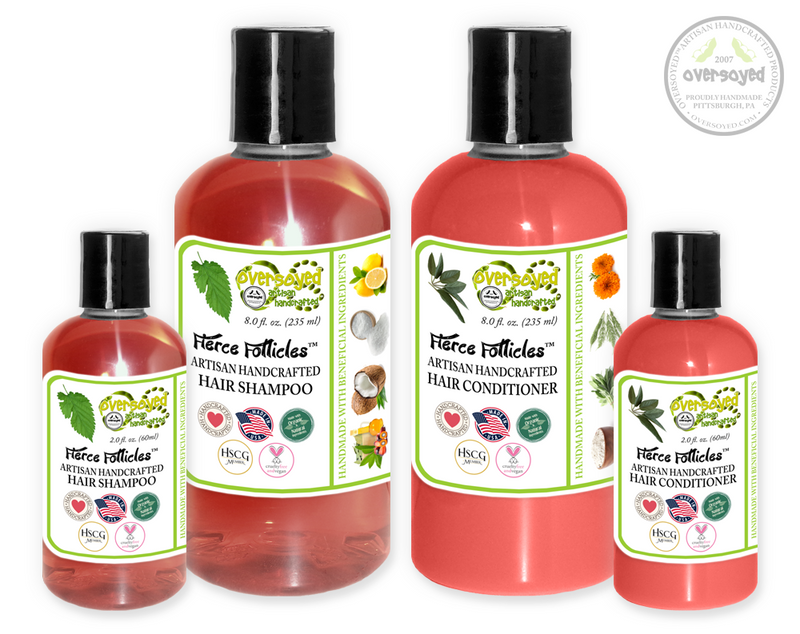 Apple & Spice Fierce Follicles™ Artisan Handcrafted Shampoo & Conditioner Hair Care Duo