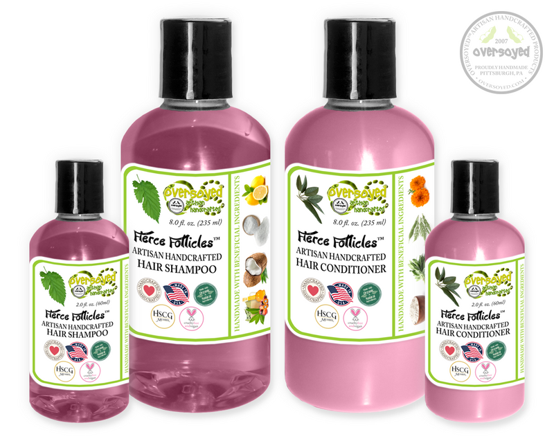 Rainforest  Fierce Follicles™ Artisan Handcrafted Shampoo & Conditioner Hair Care Duo