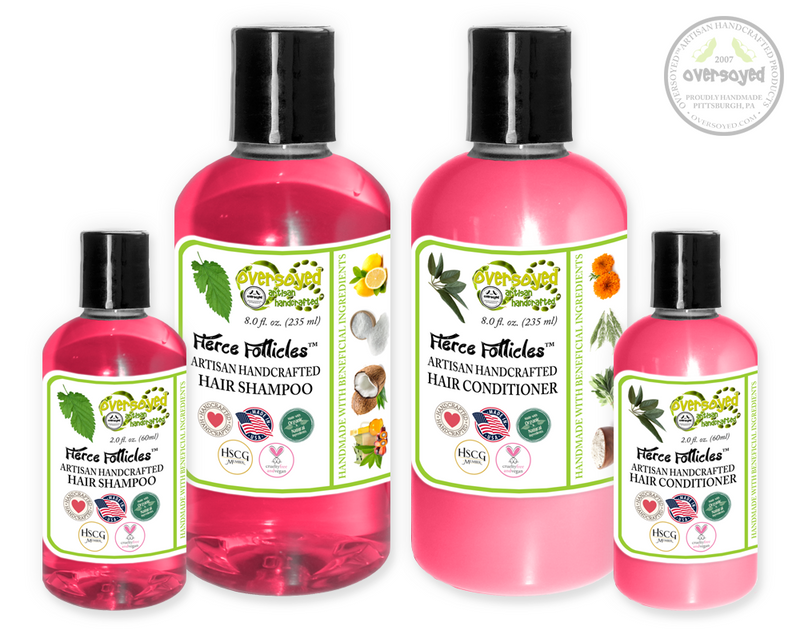 Watermelon Margarita Fierce Follicles™ Artisan Handcrafted Shampoo & Conditioner Hair Care Duo