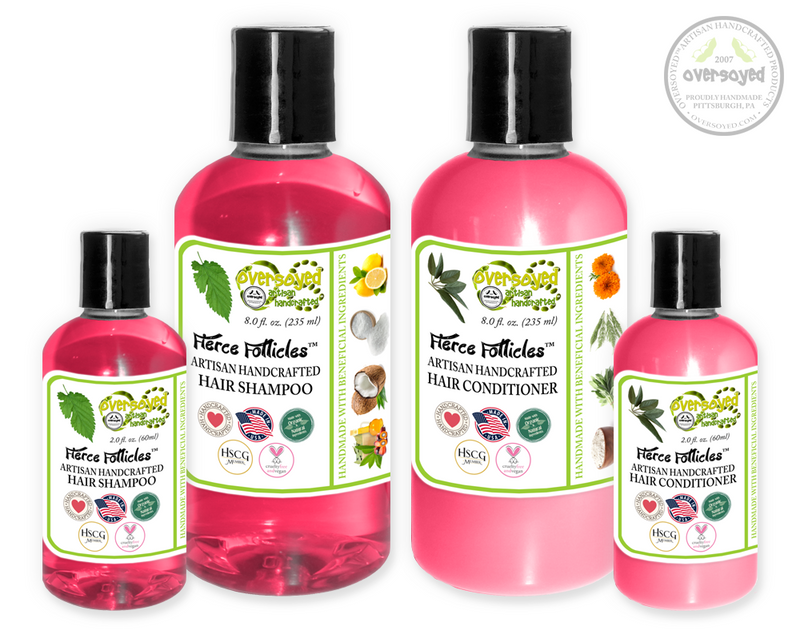 Flowers In The Sun Fierce Follicles™ Artisan Handcrafted Shampoo & Conditioner Hair Care Duo