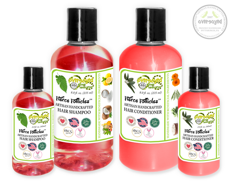 Mango Apple Flamenco Fierce Follicles™ Artisan Handcrafted Shampoo & Conditioner Hair Care Duo