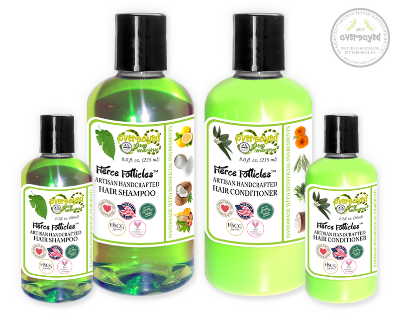 Pear Delight Fierce Follicles™ Artisan Handcrafted Shampoo & Conditioner Hair Care Duo