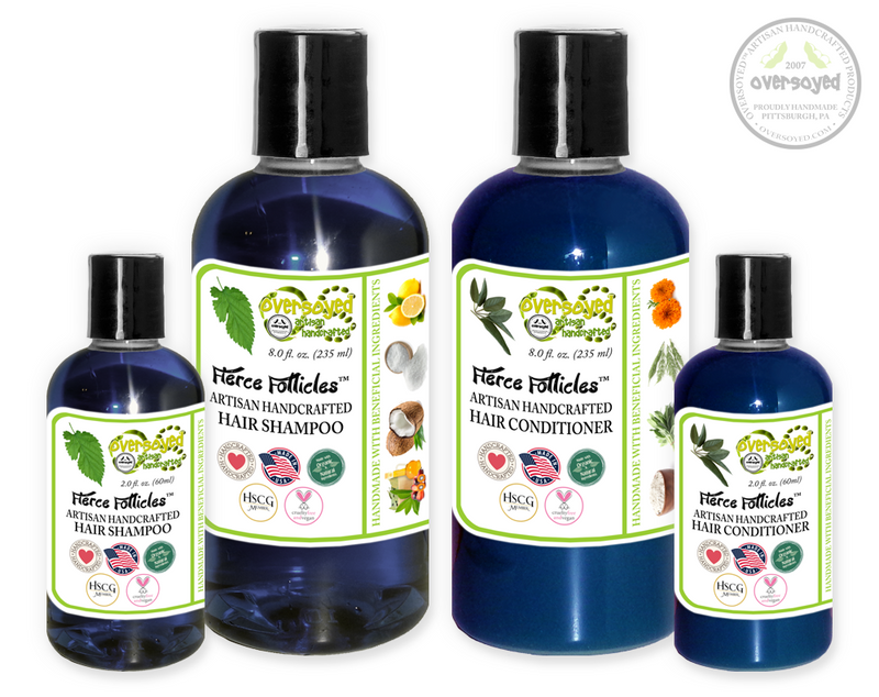 Wild Mahonia Berries Fierce Follicles™ Artisan Handcrafted Shampoo & Conditioner Hair Care Duo