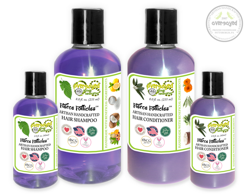 Sugared Plums Fierce Follicles™ Artisan Handcrafted Shampoo & Conditioner Hair Care Duo