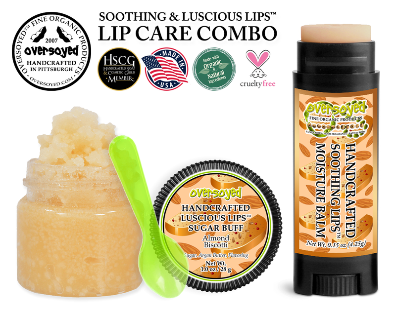 Almond Biscotti Soothing & Luscious Lips™ Lip Care Combo