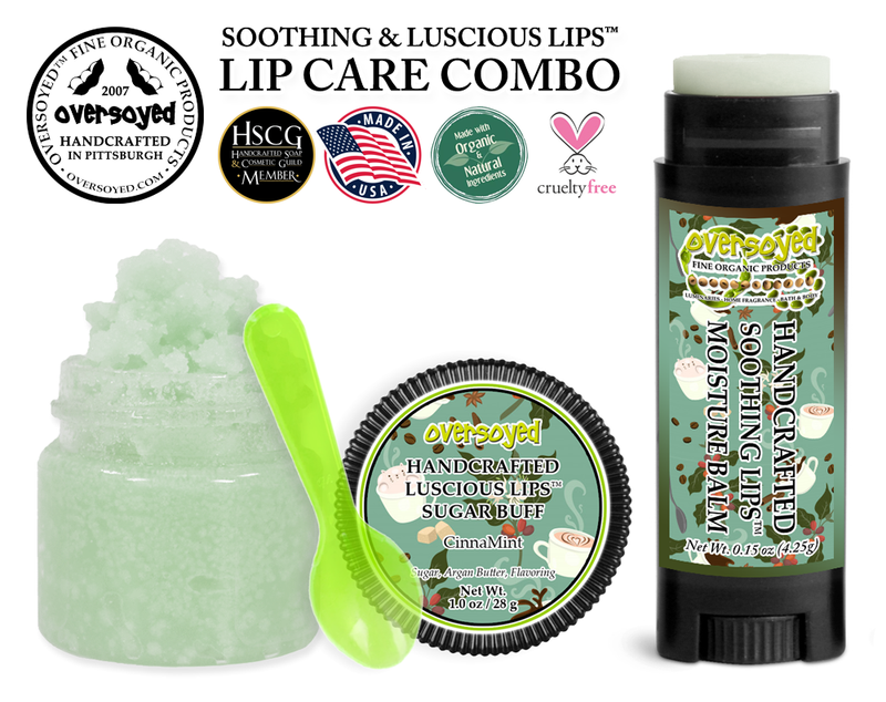 CinnaMint Soothing & Luscious Lips™ Lip Care Combo