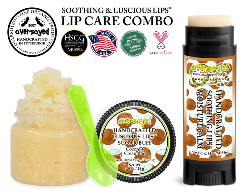 Coconut Cream Pie Soothing & Luscious Lips™ Lip Care Combo