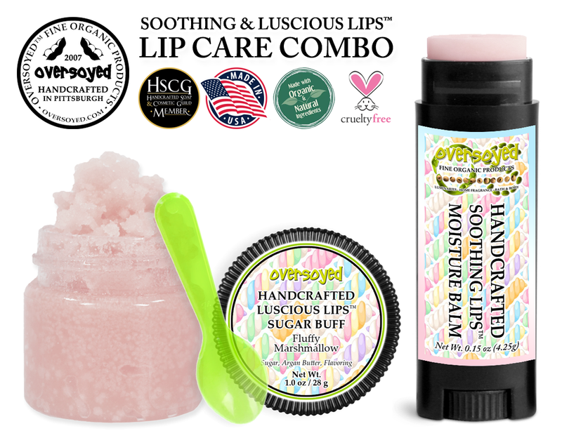 Fluffy Marshmallow Soothing & Luscious Lips™ Lip Care Combo