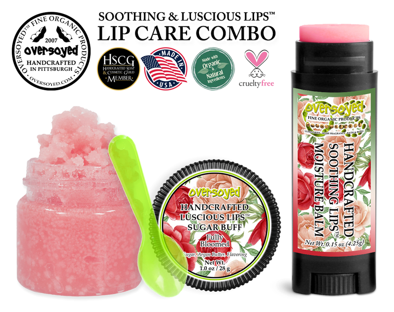 Fully Bloomed Soothing & Luscious Lips™ Lip Care Combo