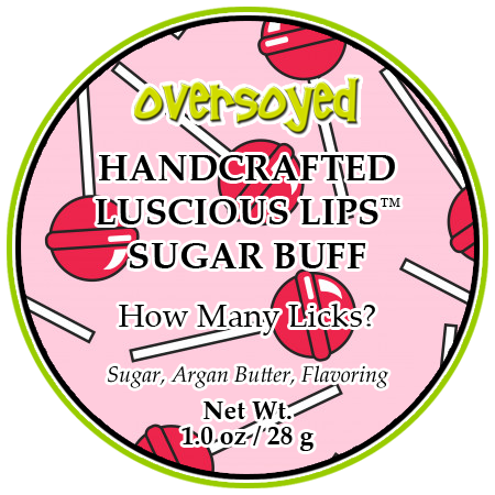 How Many Licks? Luscious Lips Sugar Buff™ Flavored Lip Scrub