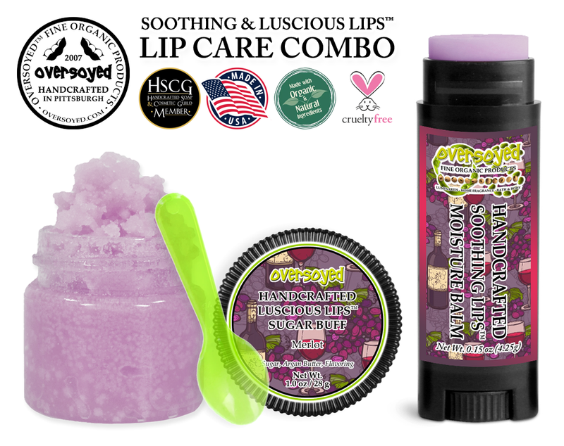 Merlot Soothing & Luscious Lips™ Lip Care Combo
