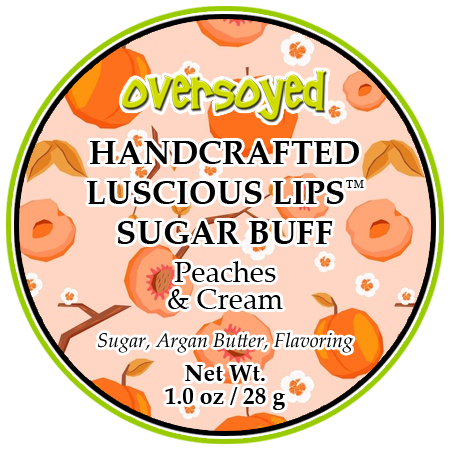 Peaches & Cream Luscious Lips Sugar Buff™ Flavored Lip Scrub