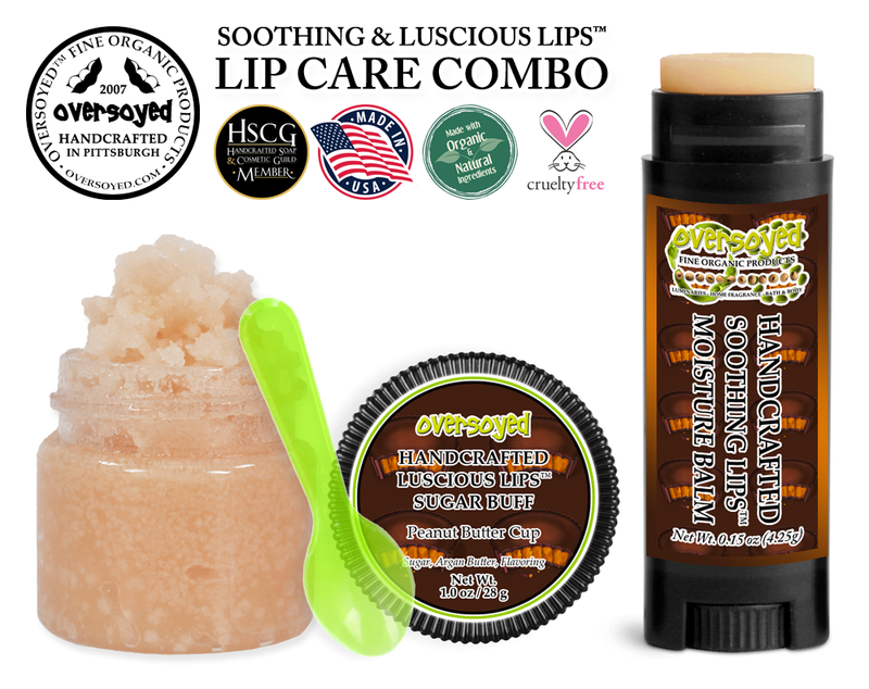 Peanut Butter Cup Soothing & Luscious Lips™ Lip Care Combo