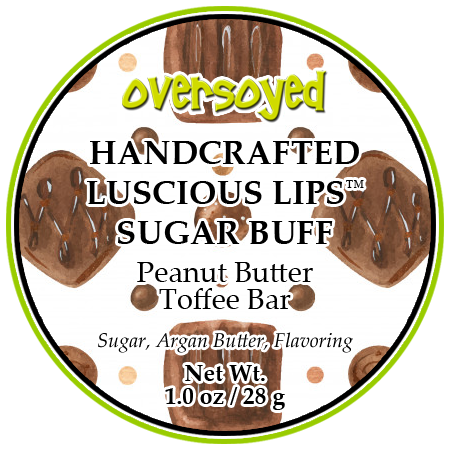 Peanut Butter Toffee Bar Luscious Lips Sugar Buff™ Flavored Lip Scrub