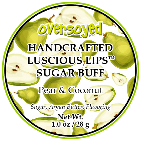 Pear & Coconut Luscious Lips Sugar Buff™ Flavored Lip Scrub