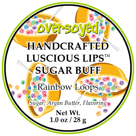 Rainbow Loops Luscious Lips Sugar Buff™ Flavored Lip Scrub