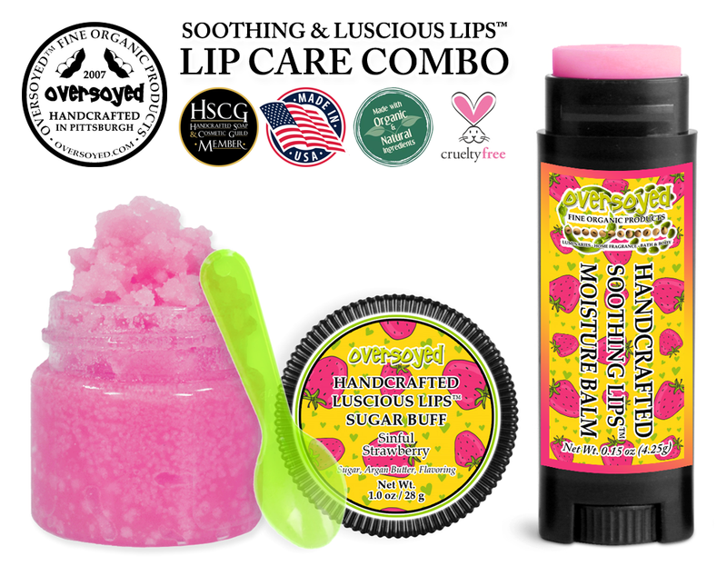 Sinful Strawberry Soothing & Luscious Lips™ Lip Care Combo