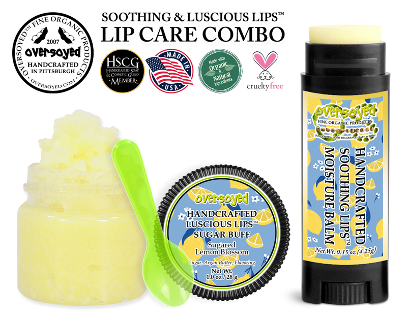 Sugared Lemon Blossom Soothing & Luscious Lips™ Lip Care Combo