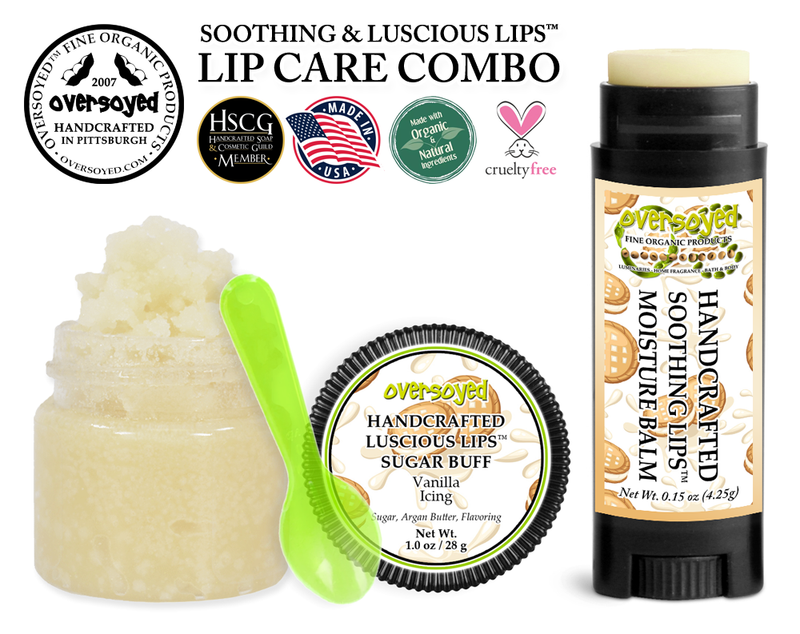 Vanilla Icing Soothing & Luscious Lips™ Lip Care Combo
