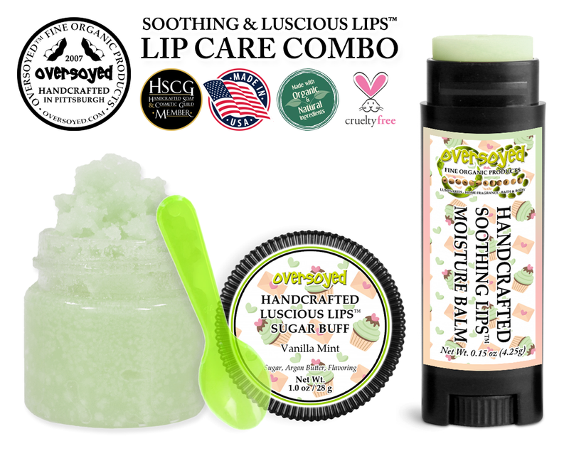 Vanilla Mint Soothing & Luscious Lips™ Lip Care Combo
