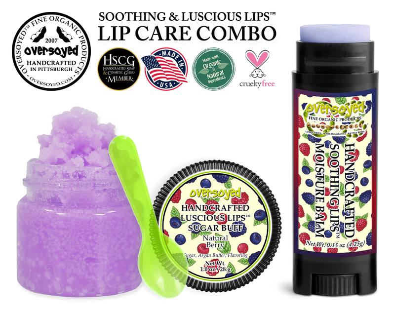 Natural Berry Soothing & Luscious Lips™ Lip Care Combo