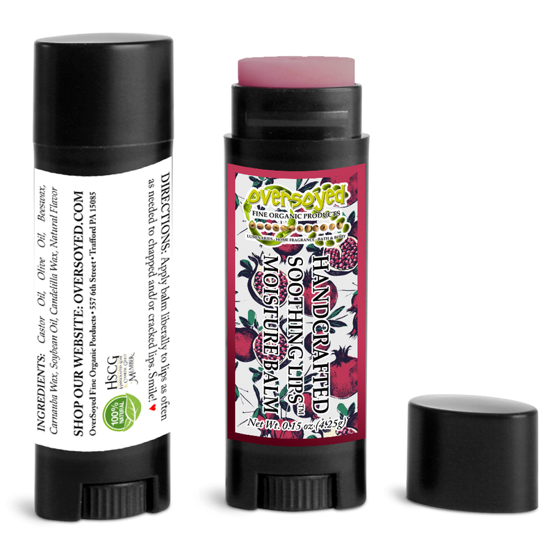 Natural Pomegranate Soothing Lips™ Flavored Moisturizing Lip Balm