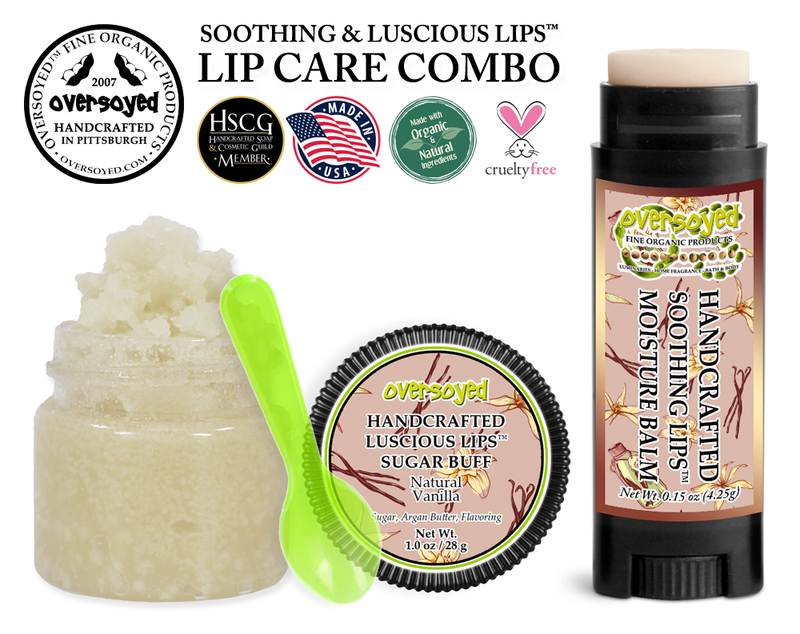 Natural Vanilla Soothing & Luscious Lips™ Lip Care Combo