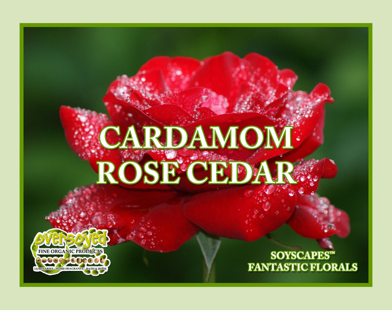 Cardamom Rose Cedar Artisan Handcrafted Shea & Cocoa Butter In Shower Moisturizer