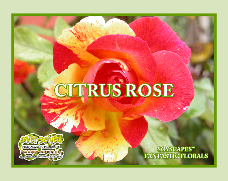 Citrus Rose Artisan Handcrafted Exfoliating Soy Scrub & Facial Cleanser