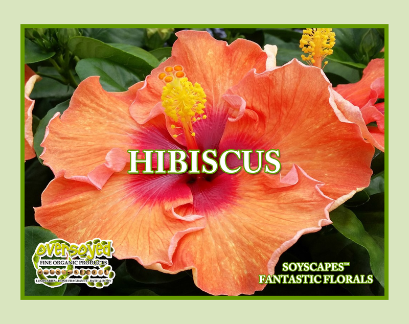 Hibiscus Artisan Handcrafted Exfoliating Soy Scrub & Facial Cleanser