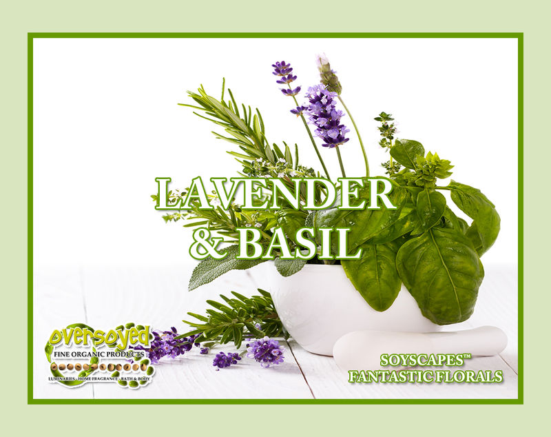 Lavender & Basil Artisan Handcrafted Fluffy Whipped Cream Bath Soap